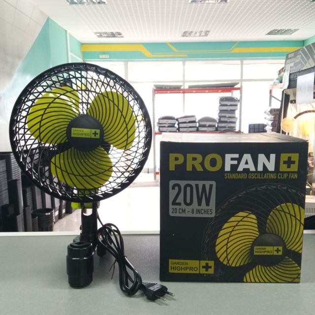 Profan Oscillating Clip Fan 20cm/20W