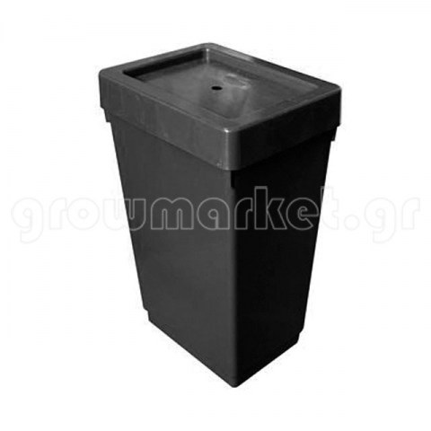 Δεξαμενή Μαύρη 47lt για Autopot & Aquapot με τρύπα για μαύρο σωληνάκι 6 mm