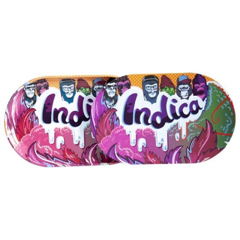 Tray With Cover Indica 12x8cm