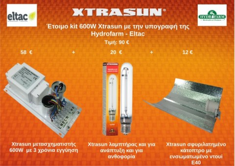 Xtrasun Kit 600W Open