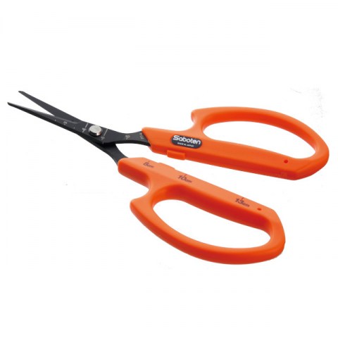 Saboten PT4 Trimming Scissors Orange Angled-Round-35mm