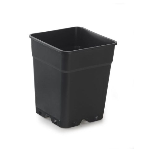 Black Pot 13x13x13cm 1.65lt