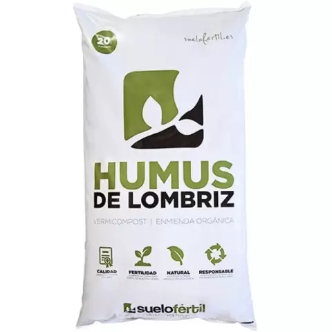 Humus De Lombriz 5lt/3kgr