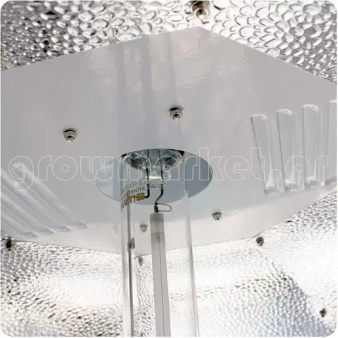 Sun King Parabolic Reflector Silver Medium Vertical