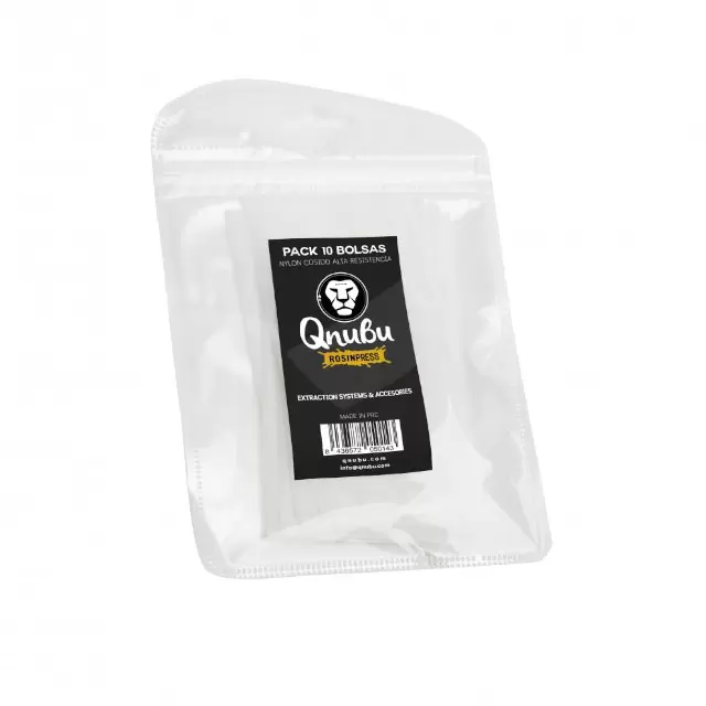 Qnubu Rosin Press Bag 11x5cm Pack 10 Units 70 Micras